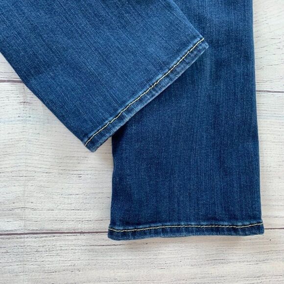 Silver Jeans Capri sz 30 X 22 Suki Dark Wash Inseam 23.5" - Picture 6 of 10